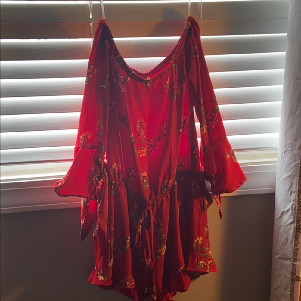 women’s off the shoulder romper